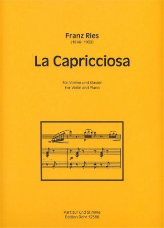 RIES:LA CAPRICCIOSA FOR VIOLIN AND PIANO