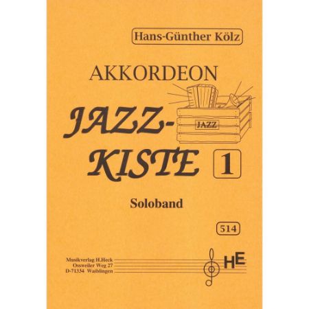 KOLZ:JAZZ-KISTE 1 AKKORDEON SOLO