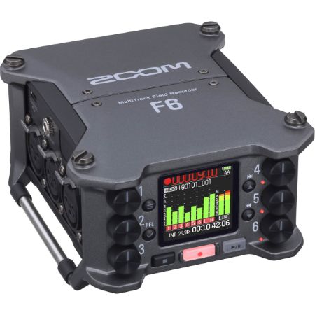 ZOOM F6 14-Track Multitrack Field Recorder