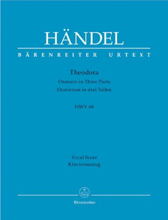 HANDEL:THEODORA HWV 68 VOCAL SCORE