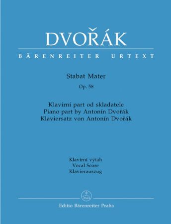 DVORAK:STABAT MATER OP.58 VOCAL SCORE