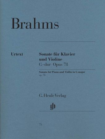 BRAHMS:SONATE G-DUR OP.78 FOR VIOLIN AND PIANO