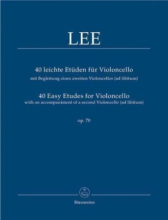 LEE:40 EASY ETUDES FOR CELLO OP.70