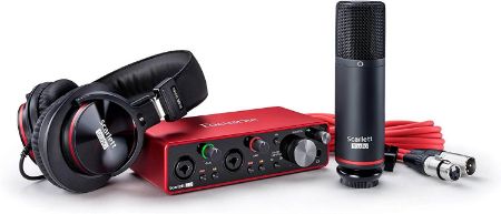 FOCUSRITE SCARLETT 2i2 STUDIO 3rd Gen pack