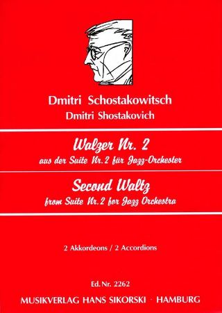 SCHOSTAKOVICH:WALZ NR.2 UAS DER SUITE NR.2 2 ACCORDION