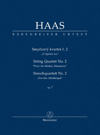 HAAS:STRING QUARTET NO.2 STUDY SCORE