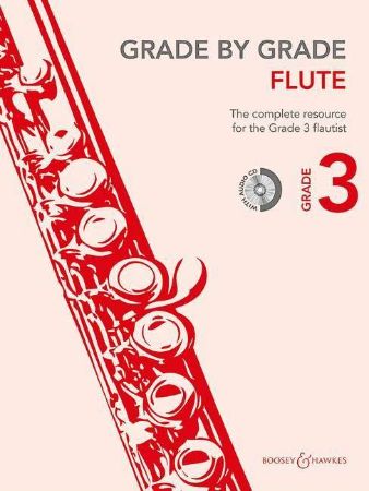 GRADE BY GRADE FLUTE 3 +CD