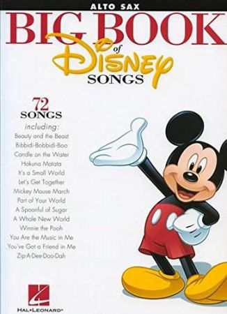 BIG BOOK OF DISNEY SONGS ALTO SAX