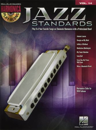 JAZZ STANDARDS PLAY ALONG HARMONICA +CD