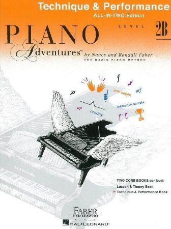 FABER:PIANO ADVENTURES TECHNIQUE & PERFORMANCE 2B
