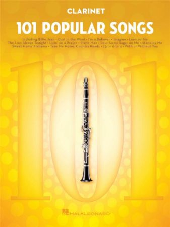 101 POPULAR SONGS CLARINET