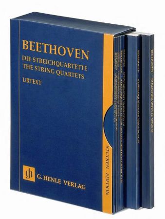 BEETHOVEN:THE STRING QUARTETS COMPLETE SCORE