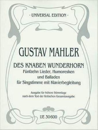 MAHLER:DES KNABEN WUNDERHORN  VOCAL SCORE