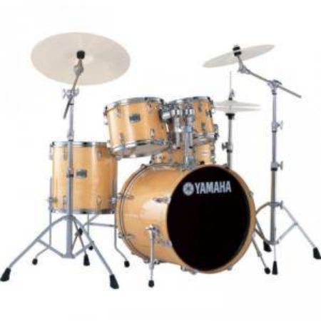 YAMAHA SET BOBNOV STAGE CUSTOM BIRCH SBP0F5NW NATURAL WOOD + HW680