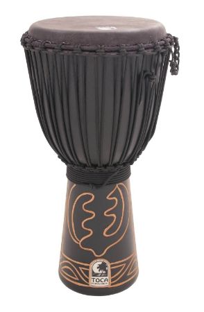 TOCA DJEMBE BLACK MAMBA 12", Height: 24" (61 cm) ABMD-12