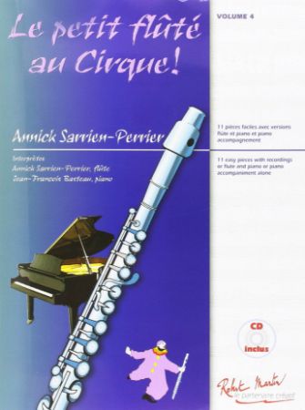 PERRIER:LE  PETIT FLUTE AU CIRQUE VOL.4 +CD