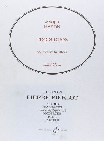 HAYDN:TROIS DUOS FOR 2 OBOES