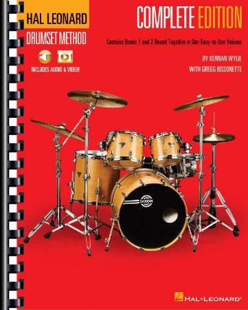 WYLIE/BISSONETTE:COMPLETE EDITION 1-3 DRUMSET METHOD+AUDIO & VIDEO