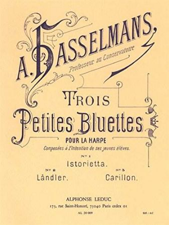 HASSELMANS:TROIS PETITES BLUETTES,HARPE