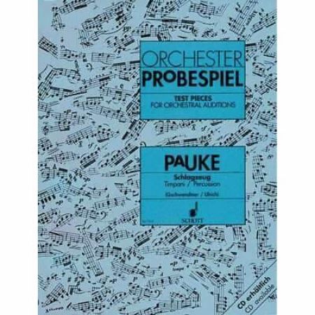 ORCHESTER PROBESPIEL PERCUSSION