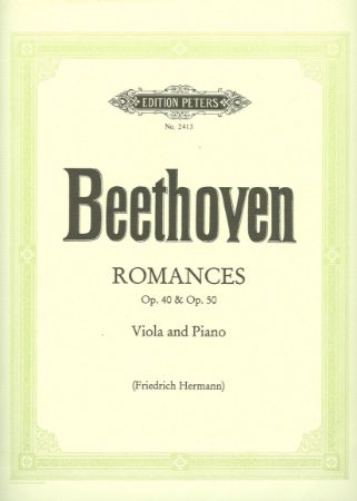 BEETHOVEN:ROMANCES OP.40 & 50 VIOLA AND PIANO
