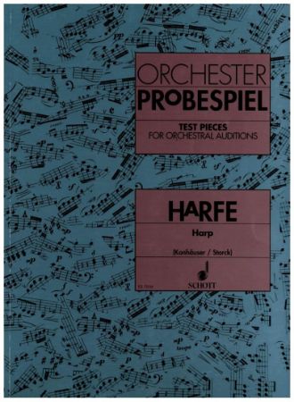 ORCHESTER PROBESPIEL HARFE