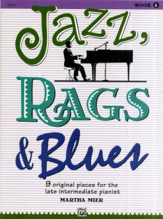 JAZZ RAGS&BLUES BK.4,9 ORIGINAL PIECES/MIER