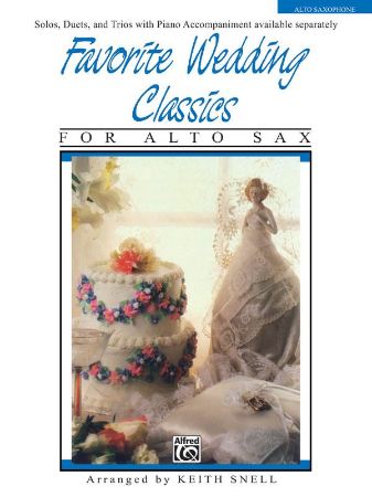 FAVORITE WEDDING CLASSICS FOR ALTO SAX