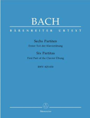 BACH J.S.:SIX PARTITAS BWV 825-830