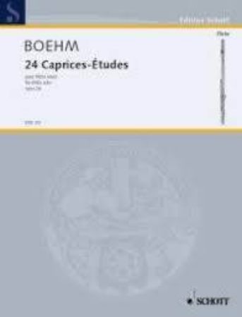 BOEHM:24 CAPRICES-ETUDES OP.26 FOR FLUTE SOLO