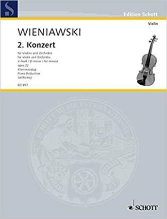 WIENIAWSKI:VIOLIN CONCERTO NO.2 D-MOLL OP.22