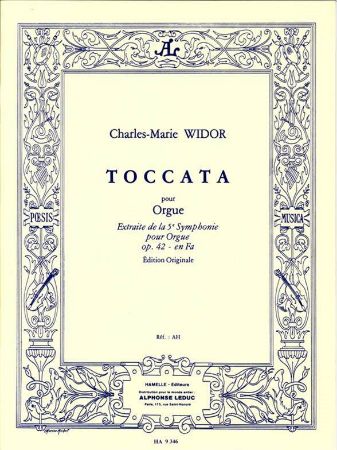 WIDOR; TOCCATA, ORGUE