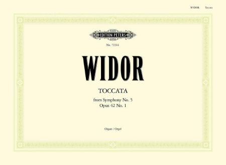 WIDOR:TOCCATA FROM SYMPHONY NO.5 OP.42NO.1 ORGAN