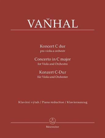 VANHAL:CONCERTO FOR VIOLA C-DUR