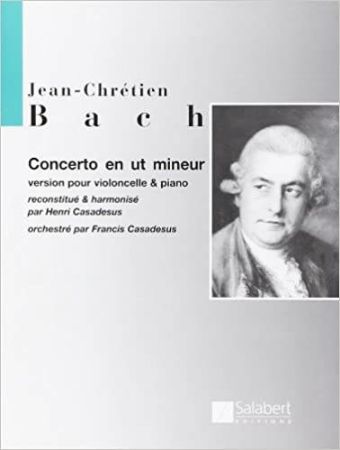 BACH J.C.:CONCERTO EN UT MINEUR CELO/C-MOLL