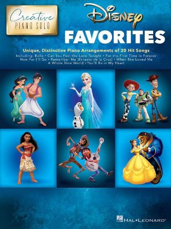 DISNEY FAVORITES CREATIVE PIANO SOLO