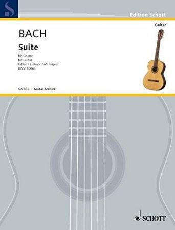 BACH J.S.:SUITE FOR GUITAR E-DUR BWV 1006a