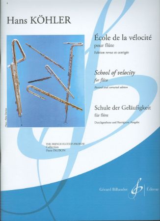 KOHLER H.:SCHOOL OF VELOCITY,FLUTE