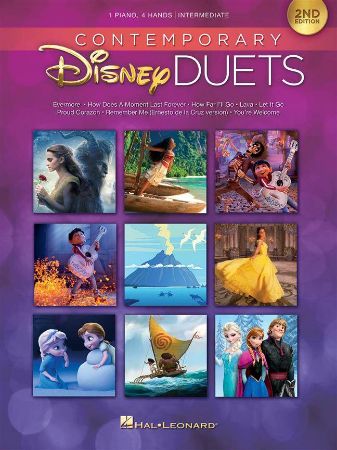 CONTEMPORARY DISNEY DUETS 4 HANDS