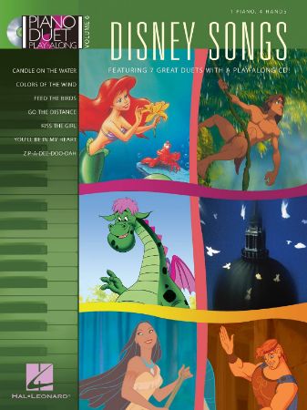 DISNEY SONGS PIANO DUET+CD VOL.6