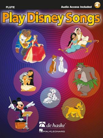 PLAY DISNEY SONGS FLUTE +CD