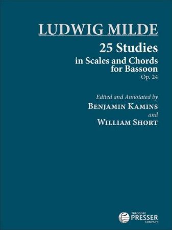 MILDE:25 STUDIES IN SCALES AND CHORDS FOR BASSOON OP.24