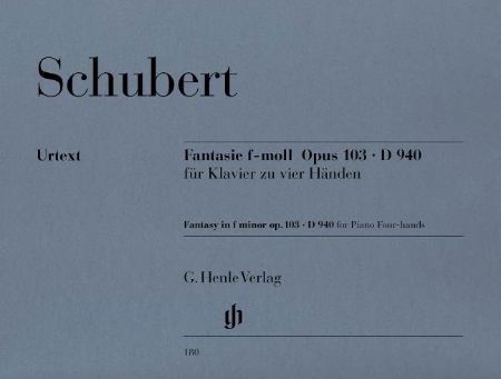 SCHUBERT:FANTASY F-MOLL OP.103 D 940 4HANDS