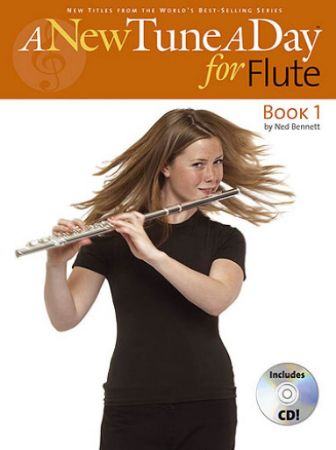 BENNETT:A NEW TUNE A DAY FOR FLUTE BK 1+CD