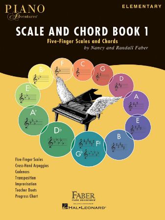 FABER:PIANO ADVENTURES SCALE AND CHORD BOOK 1