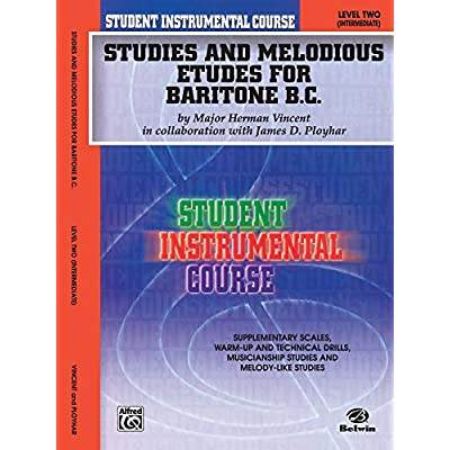 WEBER:STUDIES AND MELODIOUS ETUDES FOR BARITON B.C. 2