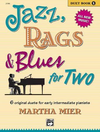 MIER:JAZZ RAGS & BLUES FOR DUETS PIANO,1