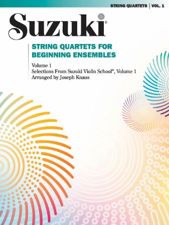 SUZUKI STRING QUARTETS FOR BEGINNING 1