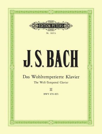 BACH J.S:WOHLTEMPERIERTE KLAIVER 2