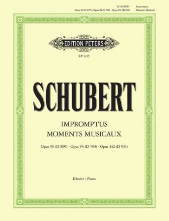 SCHUBERT:IMPROMPTUS,MOMENTS MUSICAUX